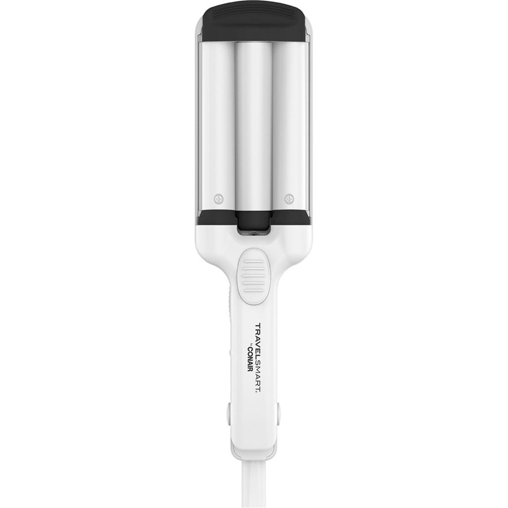 TravelSmart By Conair Petite Ceramic Dual Voltage Travel Hair Waver NEW